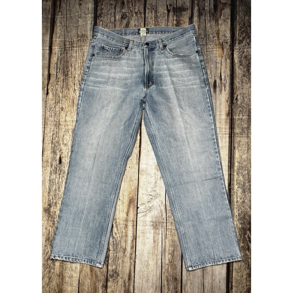 Vintage Steve & Barry's Relaxed Baggy Jeans Men's 36x30 Light Wash